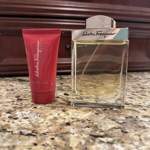 Salvatore Ferragamo Eau Toilette and New After Shave Balm